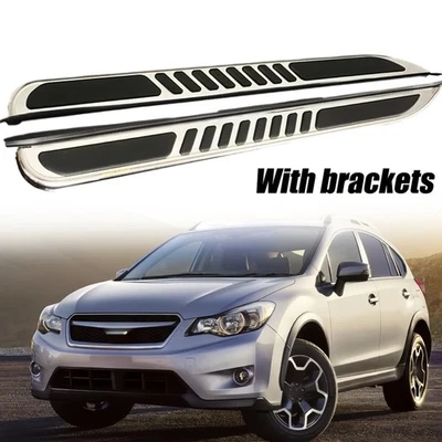 2PCS Running Boards Fit for Subaru XV Crosstrek GP 2013-2017 Nerf Bars Side Step - Image 1 of 4