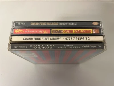 Grand Funk Railroad - 4 CD Lot/Paket/Konvolut: Live,More Of The Best,Collectors - Bild 1 von 3