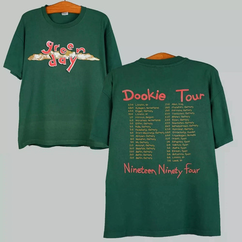 Original vintage Green Day Dookie Album XL T-Shirt | eBay