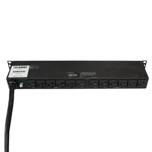 TRIPP LITE PDUMH30 PDU Metered 120V 30A 5-15/20R 12 Outlet Rack Mount Power - Picture 1 of 4