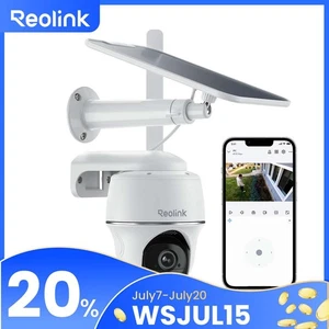 Reolink 5MP 4G Outdoor Security Camera 355° Pan & 140° Tilt Solar Powered Bttery - Picture 1 of 13