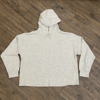 Barefoot Dreams Malibu Butter Fleece Gray Pullover Hoodie Size XSMALL XS - Image 1 of 4