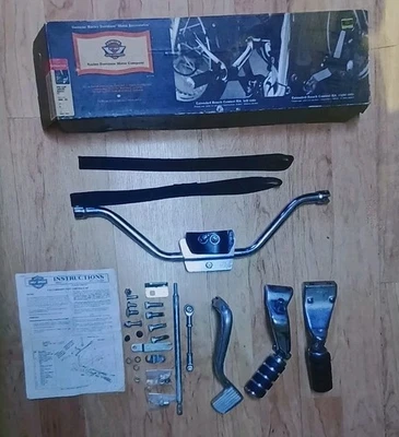 Harley Davidson Dyna 1991-más tarde OEM CONTROL DELANTERO 49080-93A pie deslizante Foto 1 de 4