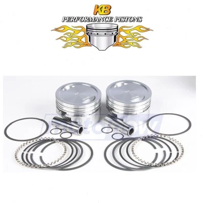 KB Cast Piston Set for 2004-2008 Harley Davidson XL883 Sportster - Engine ln - Image 1 of 4