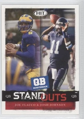 Sage Hit Standouts Joe Flacco & Josh Johnson #66 Rookie RC 2008 Foto 1 de 2