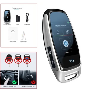 Universal Modified Smart Remote Key w/ LCD Screen for BMW /Kia/Benz/Ford/Hyundai - Picture 1 of 12