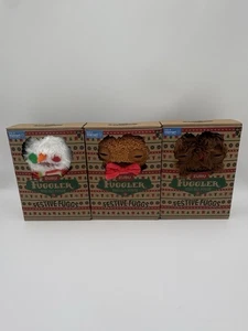 Fuggler lustige hässliche Monster 3er Set FESTLICHE FUGGS Rentier Lebkuchen Schneemann - Bild 1 von 7