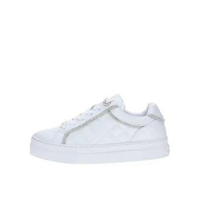 Guess Sneakers Ecopelle Donna Bianco Flpgraele12 - Immagine 1 di 4
