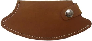 Genuine Leather Ulu Knife Quality Sheath Natural - For Inupiat Knife - Picture 1 of 3