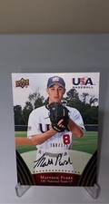 2008-09 USA Baseball Gold Autographs Matthew Purke NUMBERED /175 #107