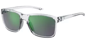 Under Armour Hustle Jr. Occhiali da sole sportivi quadrati Youth Fit cristallo UA7002S-0900Z9 - Foto 1 di 3