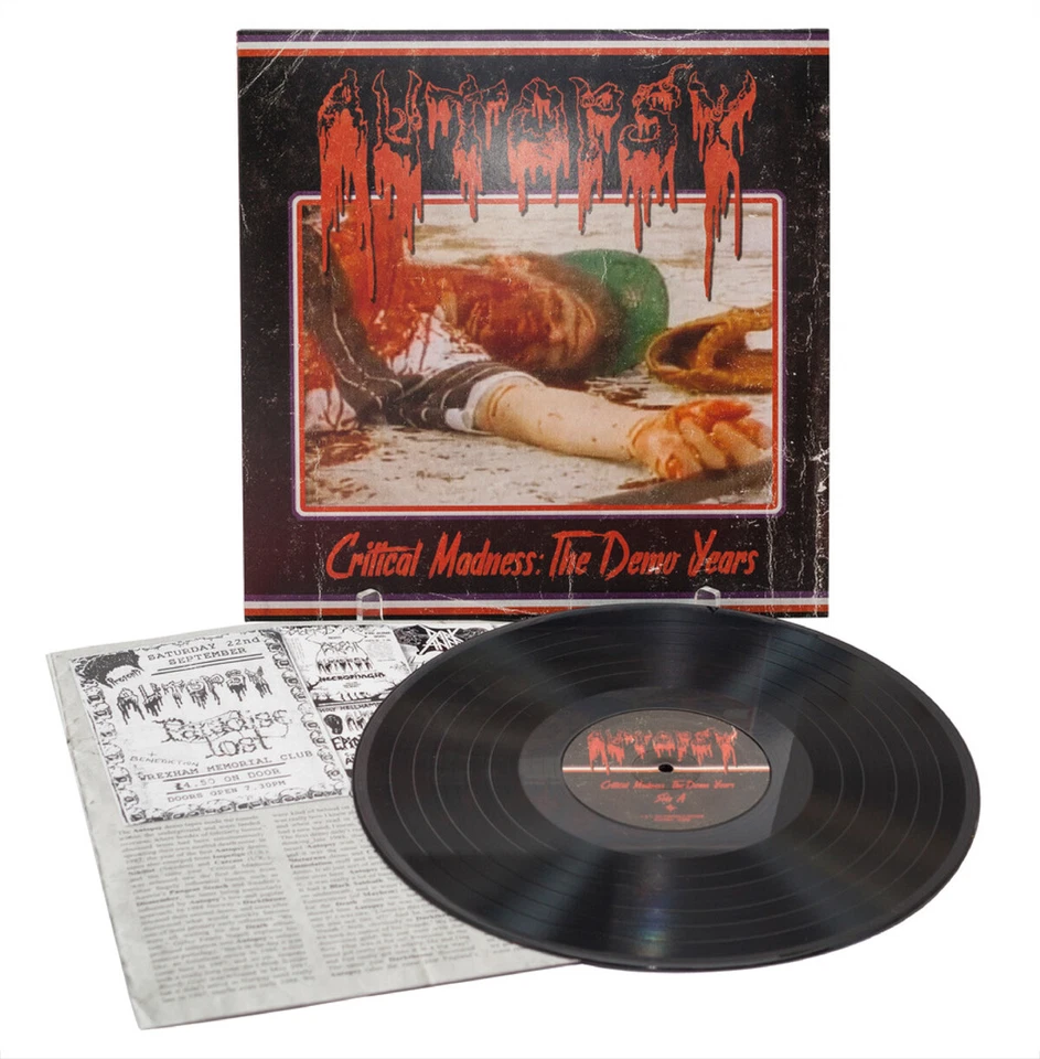 Autopsy Critical Madness: The Demo Years LP Black Vinyl NEW SEALED - Image 1 of 1