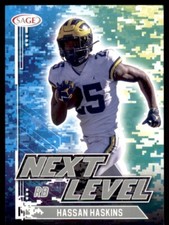 2022 Sage Low Series Base Next Level #65 Hassan Haskins - University of Michigan