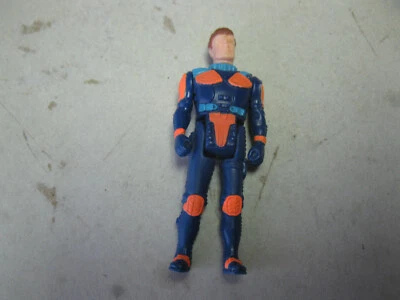 M.A.S.K. Figura de acción Calhoun Burns con máscara de Gulliver 1986 Kenner Raven Driver Foto 1 de 3