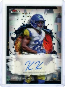 KAMREN KINCHENS - Rams - 2024 Topps Finest Rookie Finest Autographs #RFA-KK - Picture 1 of 2