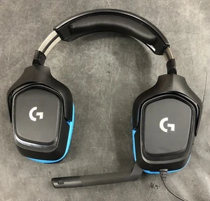 Logitech G432 DTS X 7.1 Surround Sound Wired PC Gaming Headset - READ DETAILS!!! - Picture 1 of 2