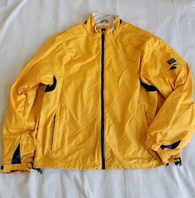 Chaqueta cortavientos vintage Abercrombie Fitch para hombre L bolsillos con cremallera completa Y2K LEER Foto 1 de 4