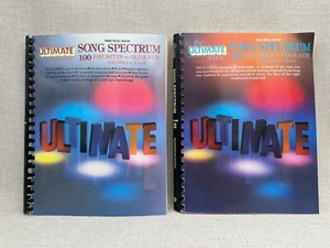 The Ultimate Series Song Spectrum Spiral Songbooks Vol. 1 A-M and Vol. 2 M-Z - Picture 1 of 7