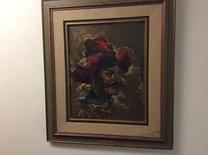 PINTURA AL ÓLEO DE ARTISTA HÚNGARO AMERICANO LISTADO EN COBRE ENDRE SZABO - Imagen 1 de 7