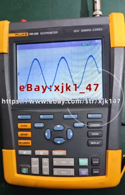 1 PCS Fluke 190-202/AM ScopeMeter Oscilloscope#XJ - Image 1 of 4