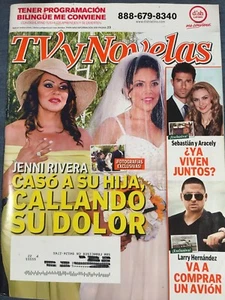 Tv Y Novelas November 2012 Jenni Rivera Caso A Su Hija, Callando Su Dolor - Foto 1 di 2