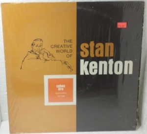 1956 STAN KENTON:CUBAN FIRE LP Creative World#ST1008 Duophonic EXC-NM Shrink - Picture 1 of 10