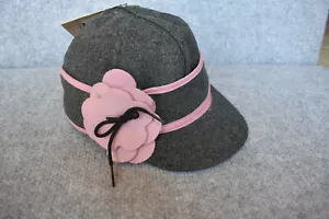 Cappello berretto donna Stormy Kromer Petal Pusher grigio rosa 7 nuovo spedizione gratuita - Foto 1 di 9