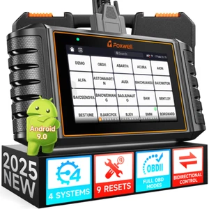 FOXWELL Bidirectional OBD2 Scanner Engine ABS SRS AT DPF EPB Car Diagnostic Tool - Foto 1 di 17