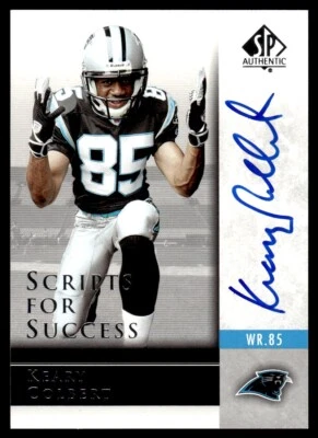 2004 SP Authentic Scripts for Success Auto Keary Colbert Auto Carolina Panthers - Image 1 of 2