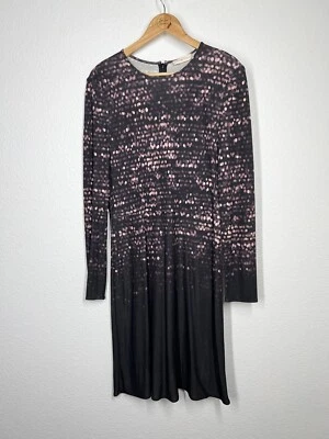 Tory Burch City Lights Jersey Dress Small S Long Sleeves  - Image 1 of 4