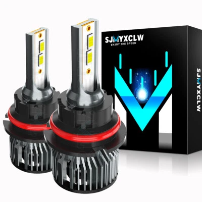 For LINCOLN Town Car 1990-2002 -LED Headlight 9007 HB5 6000K Bulbs Hi/Low Beam - Image 1 of 4