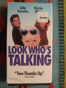Look Whos Talking (VHS, 1992) John Travolta Kirstie Alley - Imagen 1 de 4