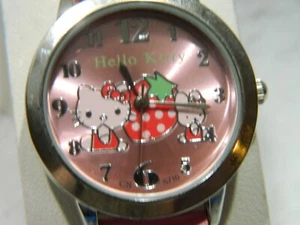Rare STROBERRY HELLO KITY  WATCH  - Picture 1 of 7