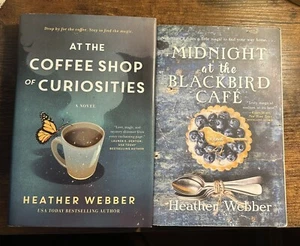 Midnight at the Blackbird Cafe/At The Coffee Shop Of Curiosities Books H Webber - Picture 1 of 2