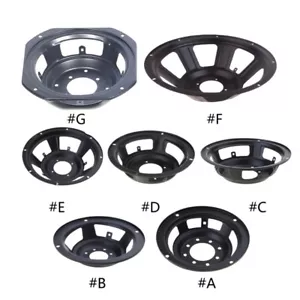 4/5/6.5/8/10/12 inch Speaker Aluminum Round Basin Frame Speaker Basket Subwoofer - Picture 1 of 14