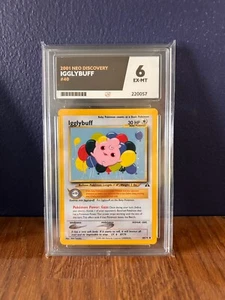 igglybuff Pokemon Card 40/75 Non Holo Grade 6 - Picture 1 of 1