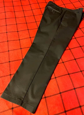 Pantalones informales Van Heusen Flex calce recto para hombre 36-38 X 30 calidad tela caquis Foto 1 de 4