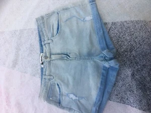 SUPRE THE MONACO DENIM WOMENS SHORTS BEACH BLUE COLOUR BNWT SZ 16 FREE POST (g85 - Picture 1 of 4