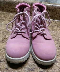 Botas estilo combate Cliffs by White Mountain rosa para mujer talla 5,5 M - Imagen 1 de 5