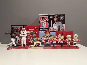 Washington Nationals Bobbleheads SGA 2023 Racing Presidents Screech Abrams Gray - Picture 1 of 11