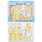 1set Infant Grooming Kit Mini Compact Baby Care Kit Scissors 10-piece Set Smooth