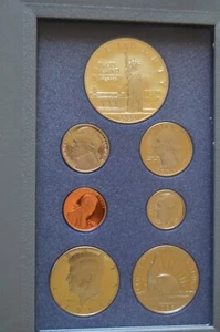 U.S. Mint 1986 Prestige Proof Set No Box -Ellis Island Dollar 677A - Picture 1 of 5