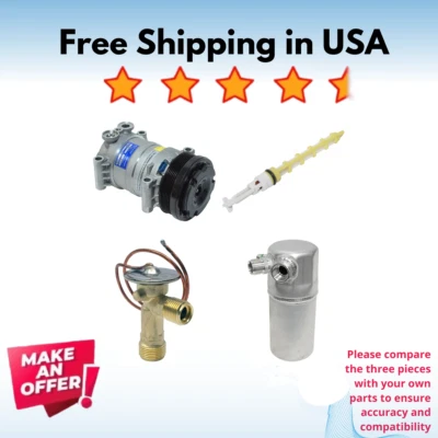 Kit Compressor A/C Fit Chevrolet C1500 Suburban 1996-1999, C2500 Suburban 96-99 - Image 1 of 4
