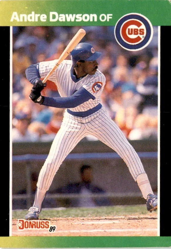 1989 Donruss Baseball's Best Andre Dawson #4 Chicago Cubs - Image 1 of 1