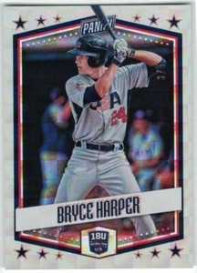 PANINI BLACK FRIDAY 2017 BRYCE HARPER 18U CRACKED ICE PRIZM /5 