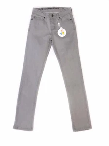 Little Eleven Paris Kids Skinny Jeans Unisex Silver Gray Size 12 - Picture 1 of 7