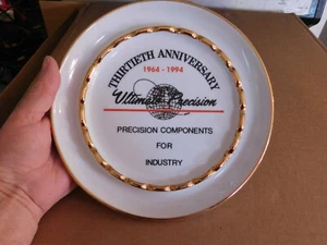 EXCELLENT CONDITION LARGE ULTIMATE PRECISION COMPONENTS 30TH ANNIV. ASHTRAY - Picture 1 of 5
