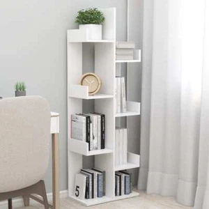 vidaXL Libreria Bianca 48x25,5x140 cm in Truciolato - Foto 1 di 8