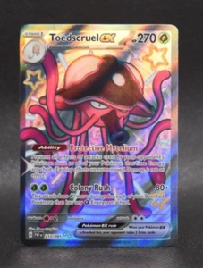 Pokemon - Toedscruel ex 213/091 - Sv: Paldean Fates - Shiny Ultra Rare - Picture 1 of 2