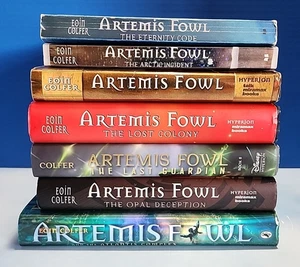 Lot of 7 Artemis Fowl Books PBK (2) HC (5) Eoin Colfer - Bild 1 von 24